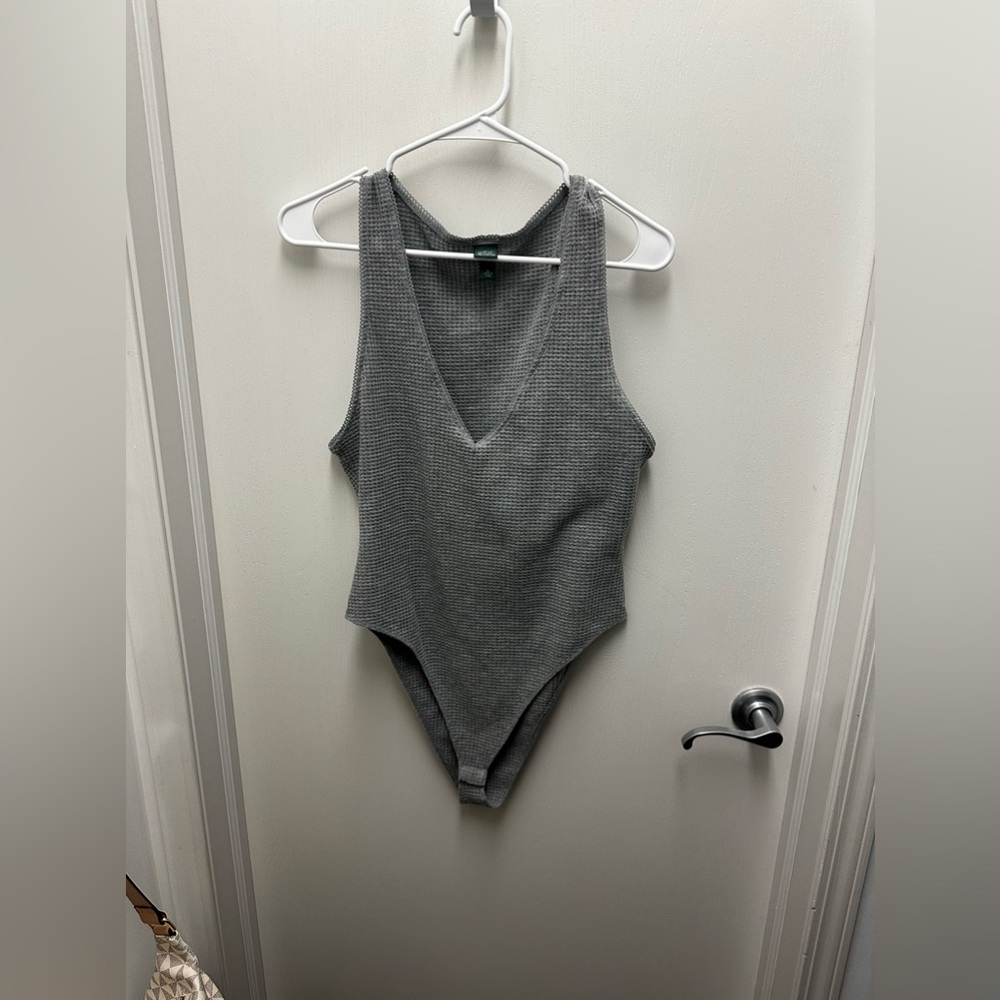 Wild Fable waffle knot body suit